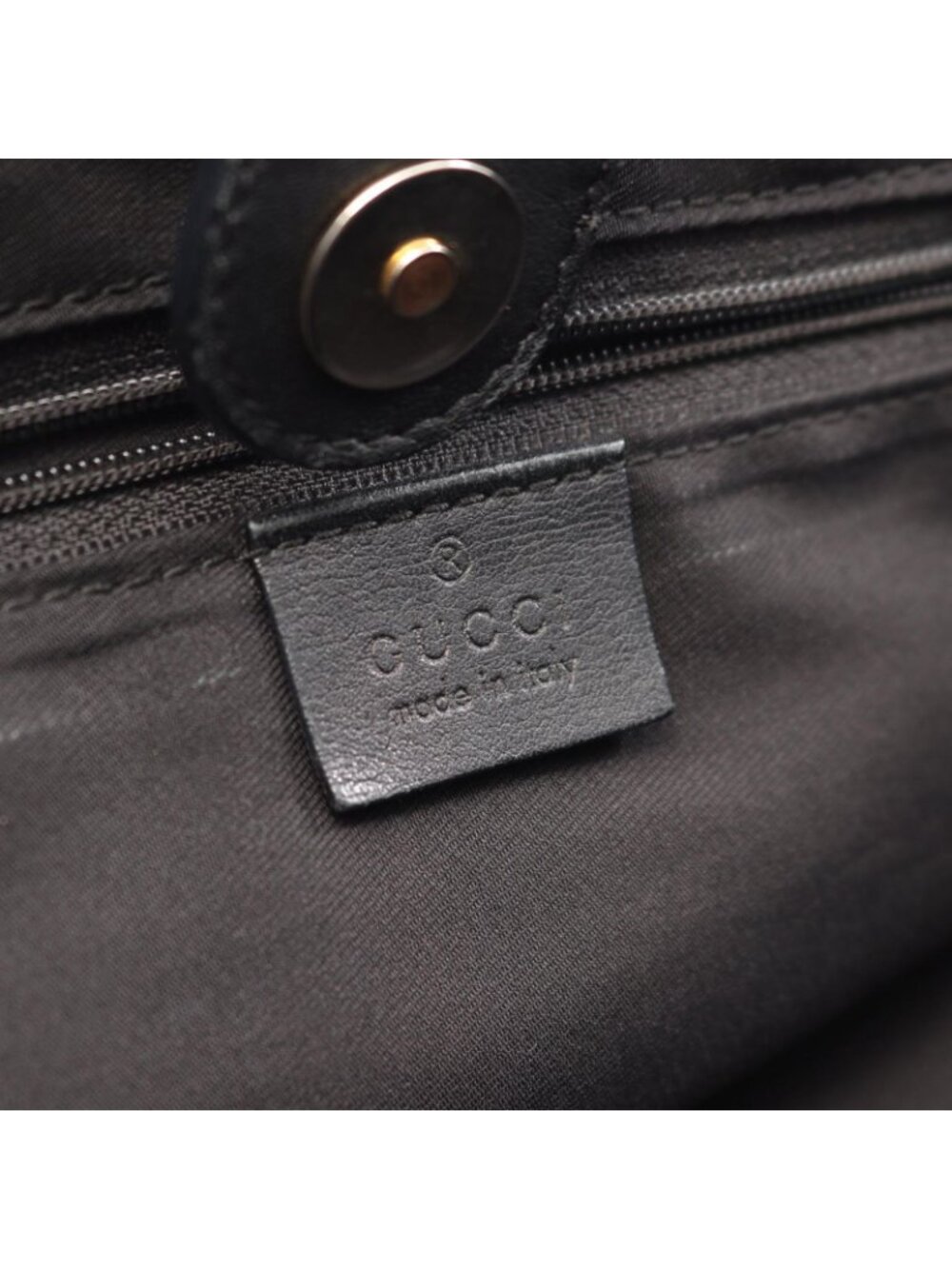 Gucci Tote Abbey GG Canvas Black - Picture 4 of 10